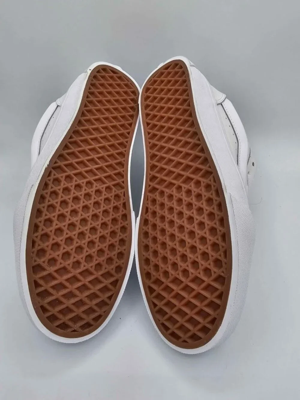 Vans White Knu Skool Shoes